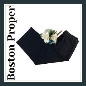 Boston Proper Wide Leg Black Pants Size M